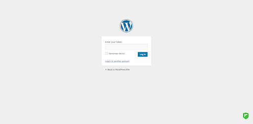 WordPress Two Factor Authentication Login WordPress Two Factor Authentication Login
